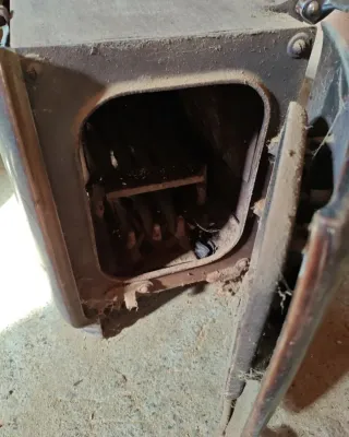 Estufa fundición ( medidas exactas ) tamaño pequeñ