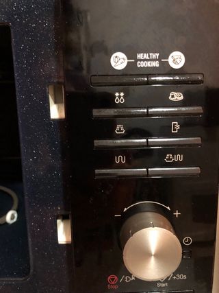 Microondas Samsung con interior cerámico