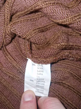 Lacoste Retro Striped Wool Blend Jumper