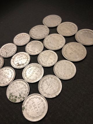 Monedas Gobierno de Euzkadi 1 y 2 Pesetas