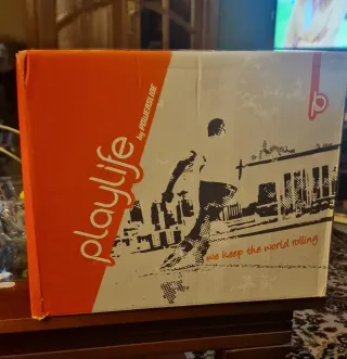 Patines Ajustables para Niños Negro/Rojo Playlife