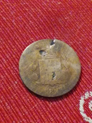 Moneda antigua LA CONST. DEL