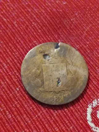 Moneda antigua LA CONST. DEL