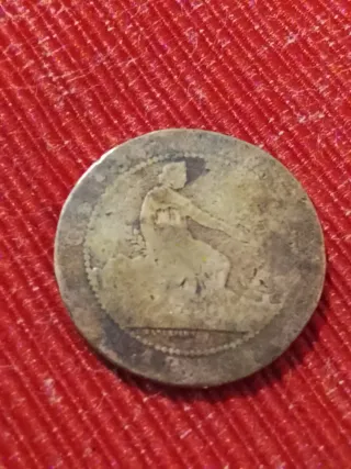 Moneda antigua LA CONST. DEL