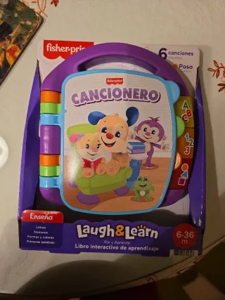 Libro Interactivo Laugh & Learn Cancionero Fisher-
