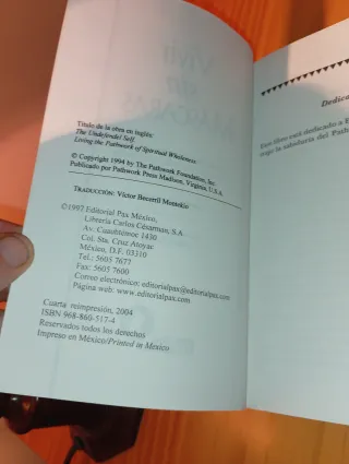 Vivir sin máscaras: Método Pathwork para enfren...