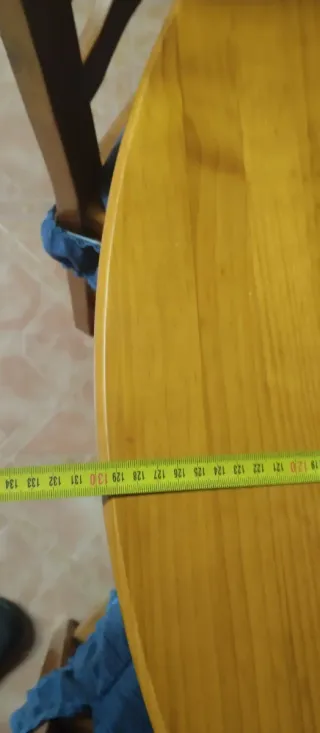 Conjunto mesa, sillas y mueble Provenzal