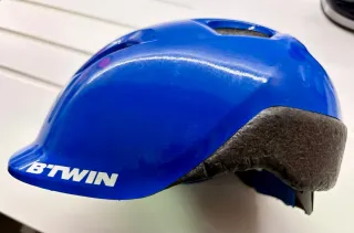 Casco Bici Niños Btwin 500 Azul
