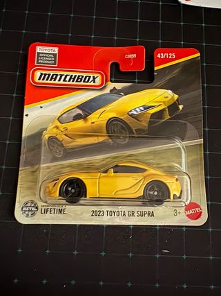 Matchbox 2023 Toyota GR Supra Amarelo