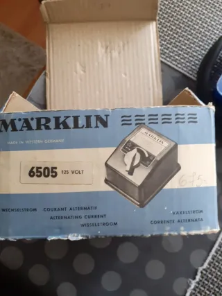 Transformador Märklin para trenes