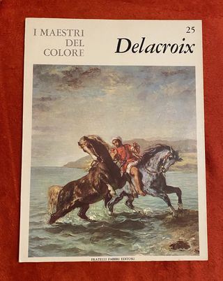 I Maestri del Colore- Delacroix N. 25