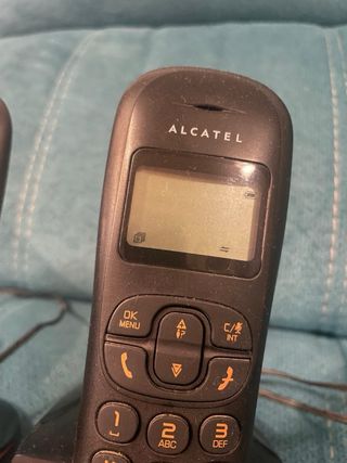 Teléfonos Inalámbricos Alcatel Negros