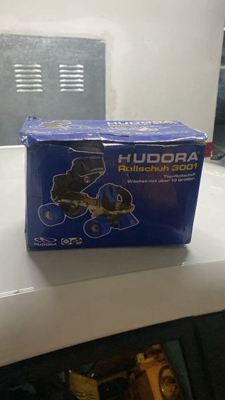 Patines de 4 ruedas azules