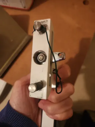 Regalo manivela blanca para ventana