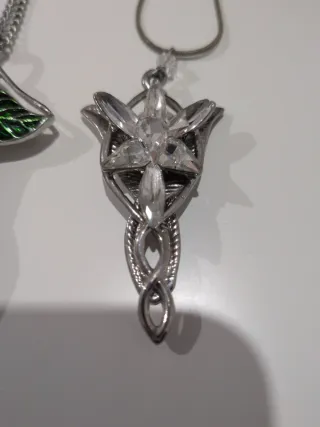 Colgantes Señor de los Anillos Hoja y Estrella