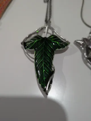 Colgantes Señor de los Anillos Hoja y Estrella