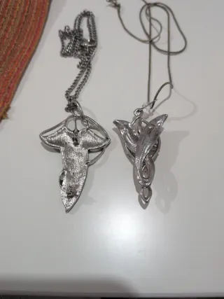 Colgantes Señor de los Anillos Hoja y Estrella