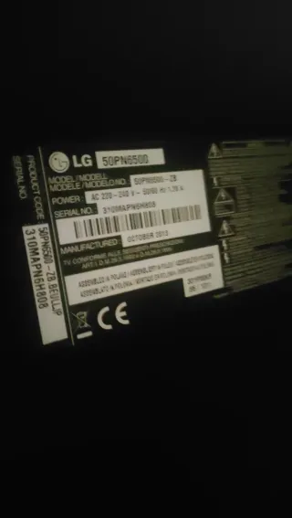 Televisor LG Negro 55 " ( no es SMART)