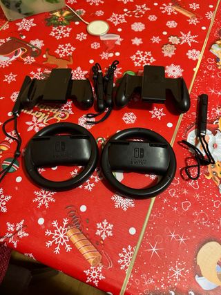 Volantes y portamandos Nintendo Switch