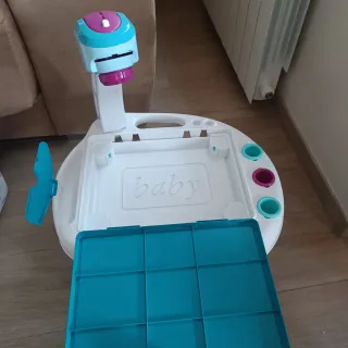 Mesa proyector dibujo infantil