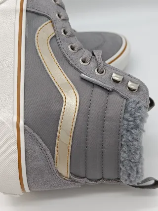 Scarpe Vans Donna Grigie Oro Tg 38