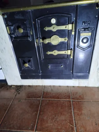 Cocina Antigua Leña/Carbón con Horno