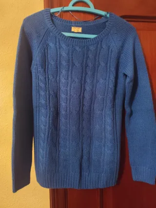 Jersey estampado trenzado ajustado