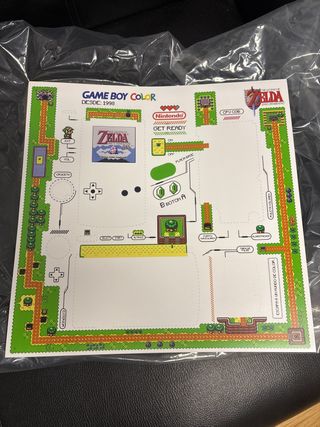 Lamina gameboy color ZELDA
