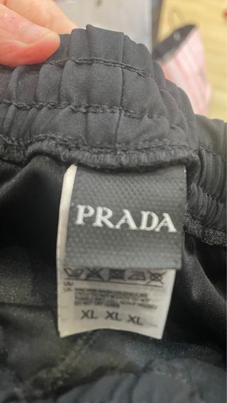 Chándal Prada Negro Talla XL