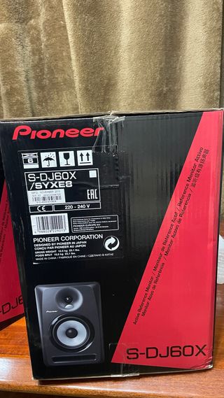 Monitores Pioneer S-DJ60X Negros