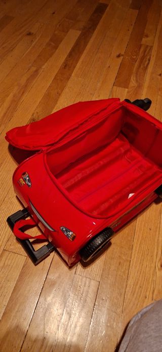 2 Maletas Infantiles Disney Rayo McQueen y Minnie