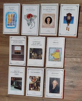 10€ x libro. Cátedra. Letras Universales