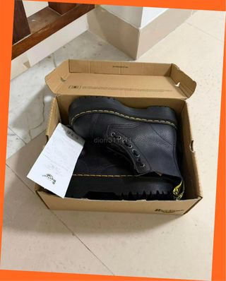 Botas Dr. Martens plataforma negras talla 38