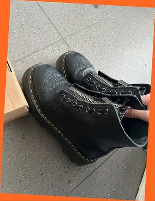 Botas Dr. Martens con cremallera Talla 39