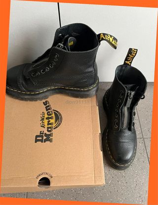 Botas Dr. Martens con cremallera Talla 39