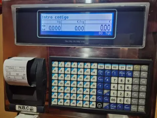 2 Balanzas EPELSA EUROSCALE ticket y pegatinas