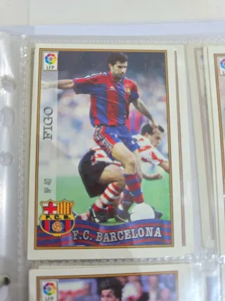 Cromo Luis Figo F.C Barcelona Nº 40