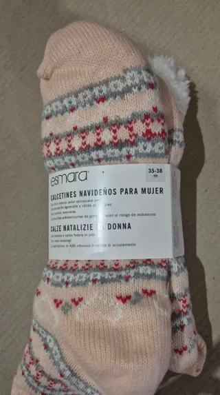 Calcetines nuevis Antideslizantes 35-38