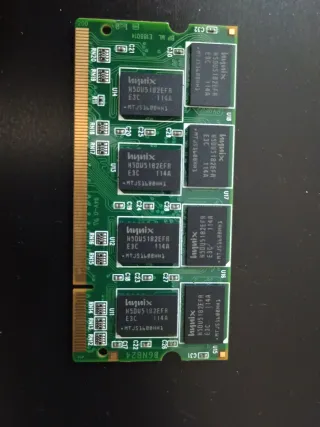 2x Memoria RAM 1GB DDR333 SODIMM