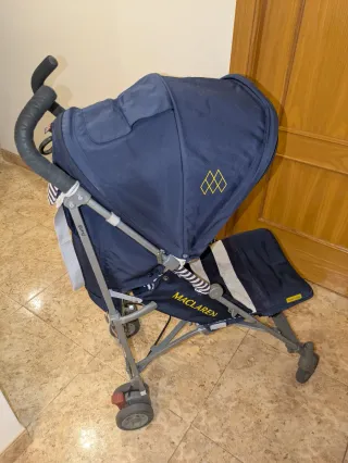 Carro de paseo MacLaren Quest azul
