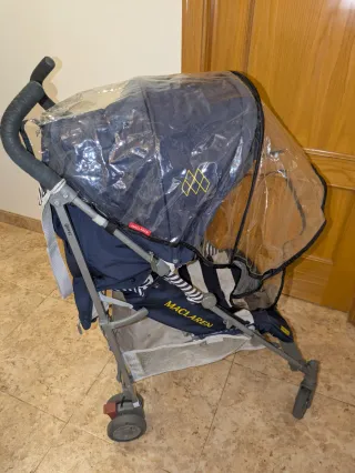 Carro de paseo MacLaren Quest azul