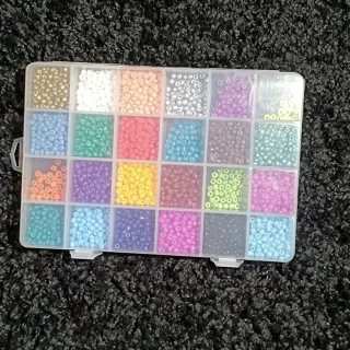 Lote abalorios para pulseras