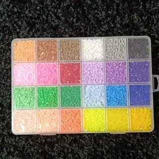 Lote abalorios para pulseras