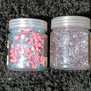 Lote abalorios para pulseras