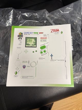 Lamina gameboy pocket ZELDA