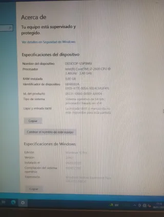 Ordenador Medion Intel Core i7