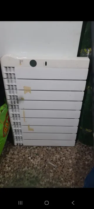 Radiador eléctrico blanco