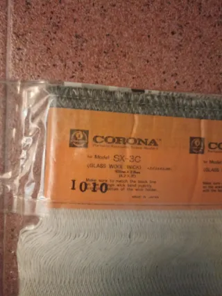 Mecha Estufa Parafina Corona Glass Wool