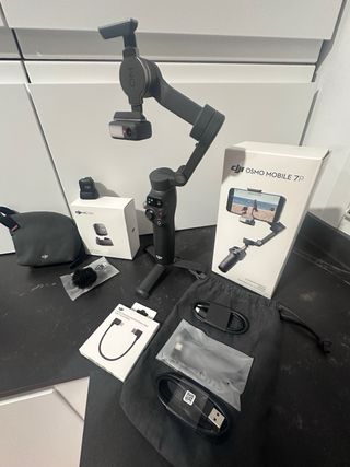 DJI Osmo Mobile 7P + DJI Mic Mini | Como nuevos |
