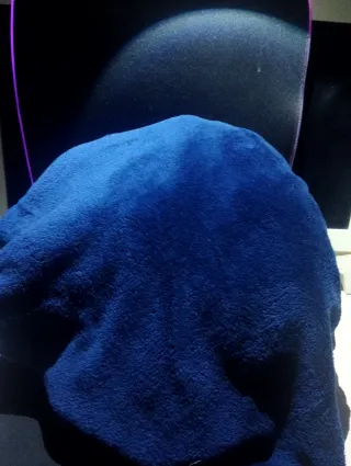 Albornoz infantil azul